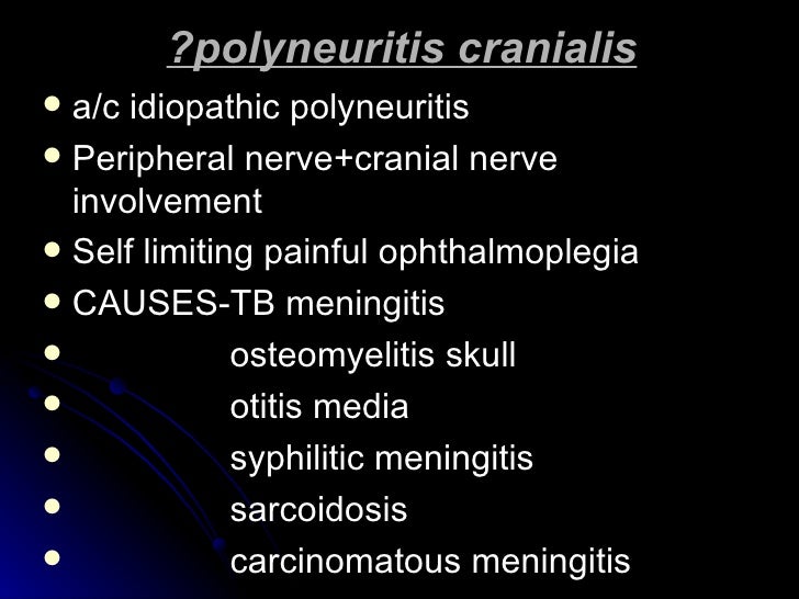 Approach to Peripheral Neuropathy