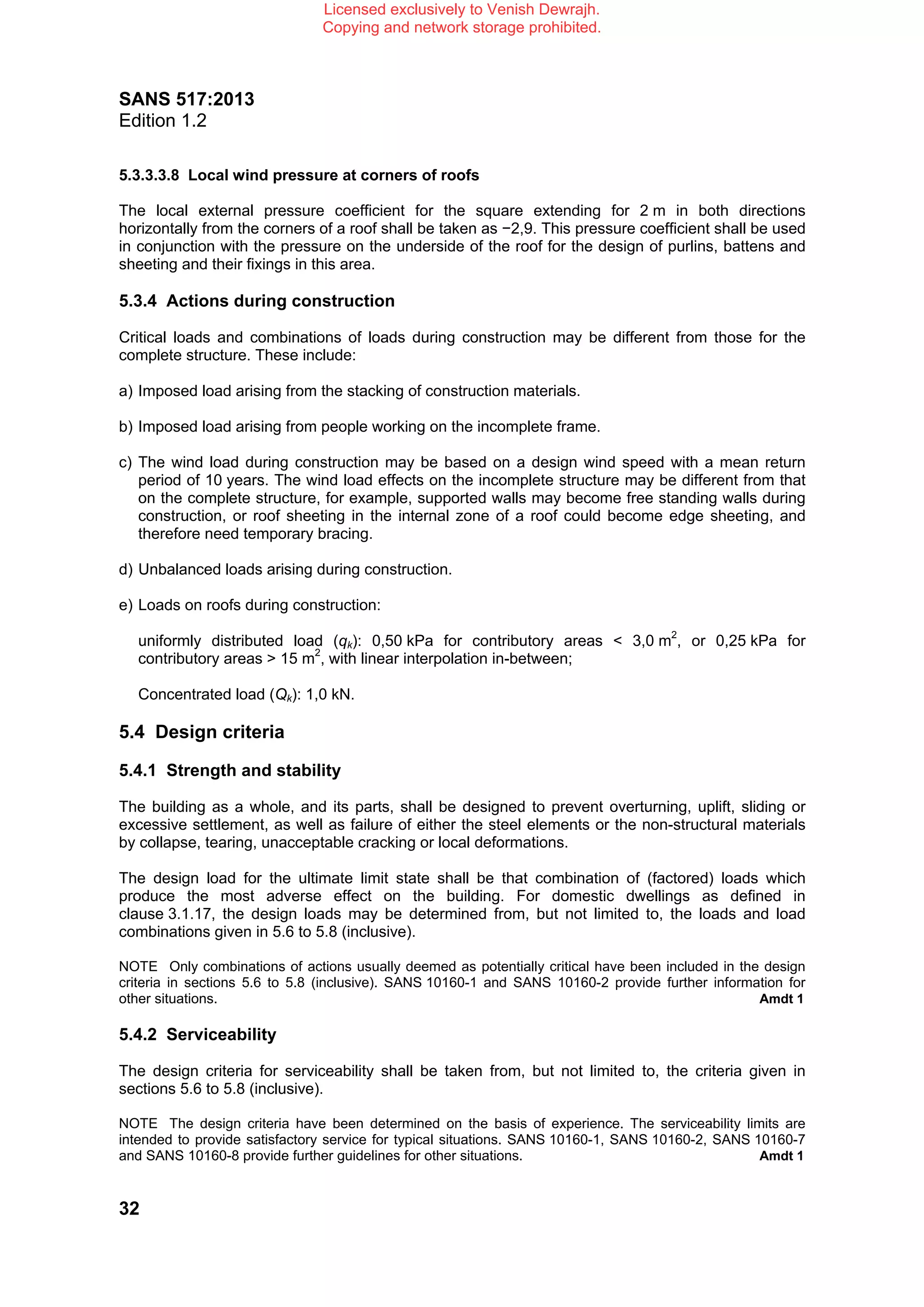 SANS 517 Mr Venish Dewrajh | PDF
