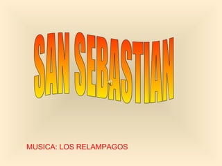 MUSICA: LOS RELAMPAGOS

 
