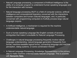 Sanskrit in Natural Language Processing | PPTX