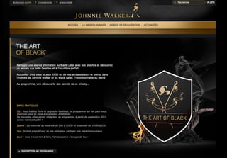 Johnnie Walker - The Art of Black