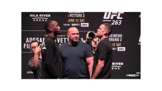 UFC 263 LEON EDWARDS VS NATE DIAZ