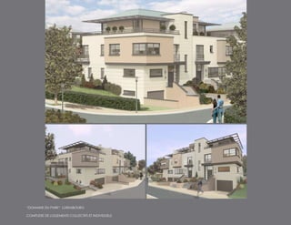 “DOMAINE DU PARK“ LUXEMBOURG

COMPLEXE DE LOGEMENTS COLLECTIFS ET INDIVIDUELS
 