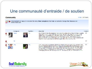 Une communauté d’entraide / de soutien 