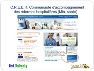 C.R.E.E.R. Communauté d’accompagnement des reformes hospitalières (Min. santé) 