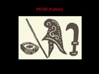 PATER (Father) Pater, The Father  