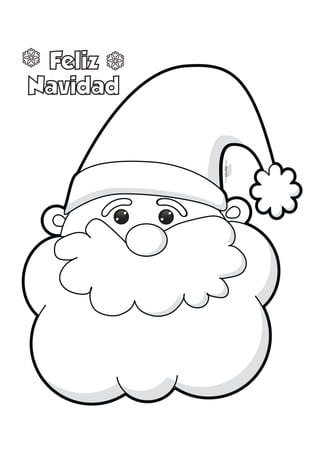 Santa claus-para-colorear-e-imprimir