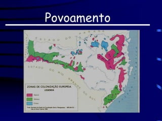 Povoamento
 