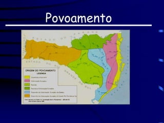 Povoamento
 