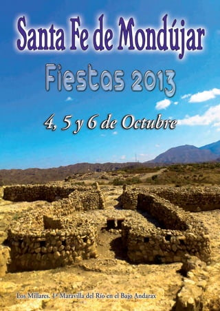 Programa de Fiestas de Santa Fe de Mondújar 2013