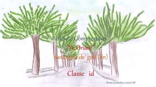 Istituto Comprensivo
“A. Oriani”
Santagata de’ goti (bn)
Classe id
Anno scolastico 2007/08
 