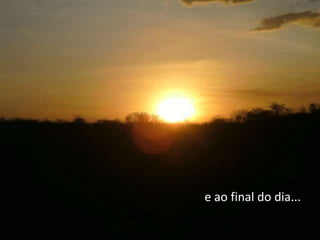 e ao final do dia... 