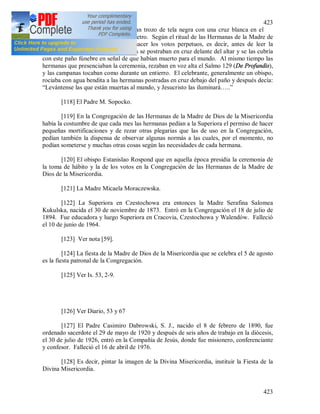 Santa maría faustina kowalska