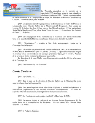 Santa maría faustina kowalska