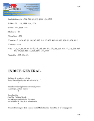 Santa maría faustina kowalska