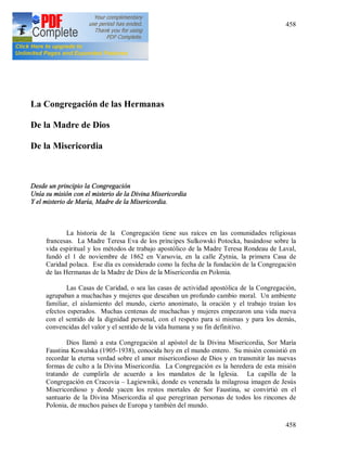 Santa maría faustina kowalska