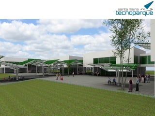 Missão

Promover o desenvolvimento
regional sustentável, gerar
oportunidades de desenvolvimento
científico e tecnológico e disseminar
a cultura de empreender e inovar.

Santa Maria – 2013 – Santa Maria Tecnoparque

 