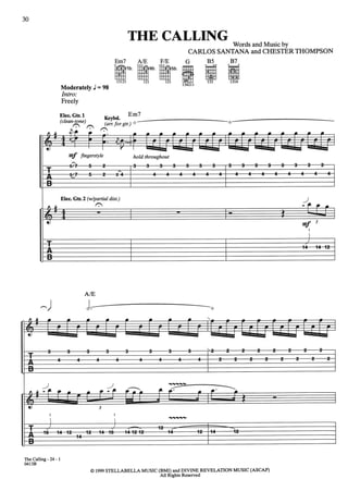 Santana Supernatural