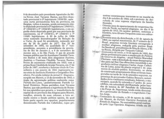 9 de dezembro pelo presiden~ Agostinho da Sil-
va Neves. José Tavares Bastos, que fora depu-
tado provincial à 2ª legislatura (1838/3?),.após
uma curta permanência fora da provmcia, e~
Sergipe voltou à mesma, sendo novamente elei-
to deputado provincial à 3ªlegislatura (1840/41),
4ª (1842/43) e 5ª (1844/45) legislaturas, ~e~ se-
guida eleito deputado geral por ~ua provincia d~
nascimento na 4ª (1838/41), 6- (1845/47) e 7-
(1848) legi~laturas. A 20 de julho de _1864
seria nomeado desembargador da Relaçao da
a Corte, da qual foi presidente, nomeado por
ato de 28 de junho de ~877. Em ~2 . de
setembro de 1865, na qua.h~ad~ de 1- vi~e­
presidente assumiu a presidencia da provin-
cia do Rio' de Janeiro e, a 8 de n?vembro do
mesmo ano, a de São Paul?. O p~i d? grande
homem público que foi Aureliano Candi~o Tava-
res Bastos e de mais dois alagoanos ilustres,
Américo e Cassiano Cândido Tavares Bastos,
frutos do casamento realizado em 1833, com a
primaRosaCândidad~ Araújo Tava;es, em17de ·
julho de 1867, recebena o honros? titulo de.Con-
selheiro e em janeiro de 1841 mgressana co-
mo sócio do Instituto Histórico e Geográfico Bra-
sileiro. Foi ainda redator do jornal O Alagoano,
surgido em Maceió, a 15 de ~ovembro ~e 1843, o
órgão da agremiação pol~tica conhecid~ com?
Partido dos Lisos, - postenor~ente Partido Li-
beral Histórico. Nesse periódico José Taya;es
Bastos, que não perdoara ~ingerência d~ Si?Im-
bú nos episódios que gerana a transferencia ?!1
capital da ex-província dasAlagoaspara Mace10,
insuflou através de suas colunas, a luta ar-
mada c~ntra a facção política oposta, da qual
fazia parte aquele seu opositor, popula~men~e
denominada Partido dos Cabeludos, cuJaS pn-
130
..
meiras escaramuças travaram-se na manhã do
dia 5 de outubro de 1844, sob o pretexto da der-
rubada de uma suposta oligarquia da fanu1ia
Sinimbú.
- Oitenta anos do aparecimento do vespertino Ga-
zeta da Tarde, na capital alagoano, no dia 8 de
agosto de 1913. De caráter político, noticioso e
literário, teveÁlvaro Cerqueiracomo seu editor-
gerente. .
10 ago.~oventaanos da distribuição, a 10 de agosto de
1903, na capital maceioense, do 12 número de O
Rosal, pequena revista literária consagrada à
mulher alagoana, redigida pela poetisa Rosá-
lia Sandoval, pseudônimo deRita de Abreu, e Ri-
ta Souza, dirigida por Torquato Cabral.
14 ago.'t.- Centenário do início, a 14 de agosto de 1893, das
obras preliminares para a construção do Palácio
' <1e Governo de Alagoas, - atual Palácio Marechal
'j Floriano - com a demolição de casas desapropria-
das para tal fim/ Das obras fora incumbido o en-
1 genheiro militar alagoano Carlos Jorge Calhei-
ros de Lima, autor da planta original e do orça-
mento do aludido palácio. Entretanto, as obras
de construção propriamente ditas só foram inau-
guradas na tarde de 14 de setembro seguinte, na
presença do governador Gabino Besouro, autori-
dades civis e militares estaduais, federais, e mu-
nicipais, quando foi colocada a 1ªpedra do novo
edifício, em solenidade abrilhantada pelas ban-
das de música de 262 Batalhão de Infantaria
e da Força de Segurança, tendo então discursa-
do o governador do Estado e o engenheiro Car-
los Jorge.
20 àw.- Centená~o da criação, a 20 de agosto de 1893,
1 em Maceió, do Partido Operário Soei.alista do
t' Estado de Alagoas. Na assembléia geral realiza-
da pela Liga Operária Alagoana, criada em 29
131
 
