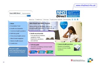 www.nhsdirect.nhs.uk/ 