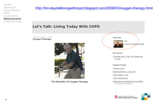 http://tim-daytalklivingwithcopd.blogspot.com/2008/03/oxygen-therapy.html Niveles Desempeño Espacio/tiempo Roles Conocimie...