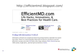 http://efficientmd.blogspot.com/ 
