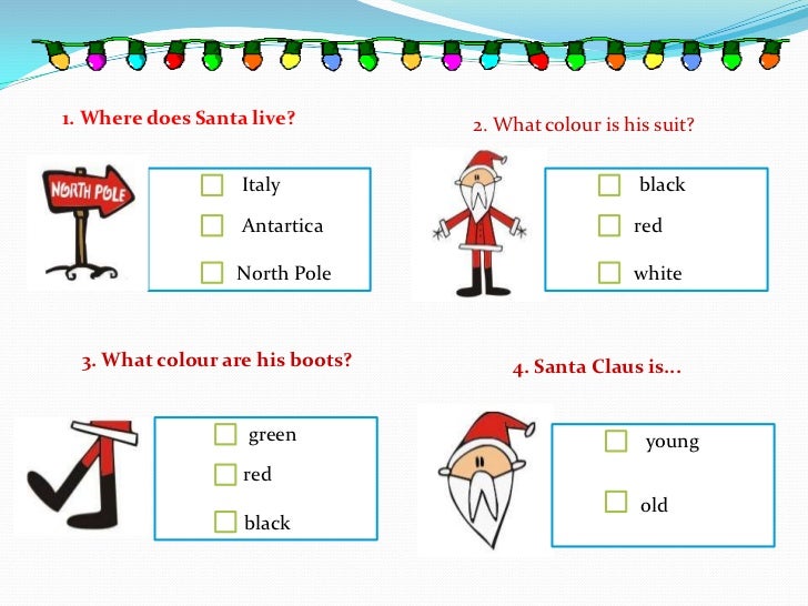 Santa quiz