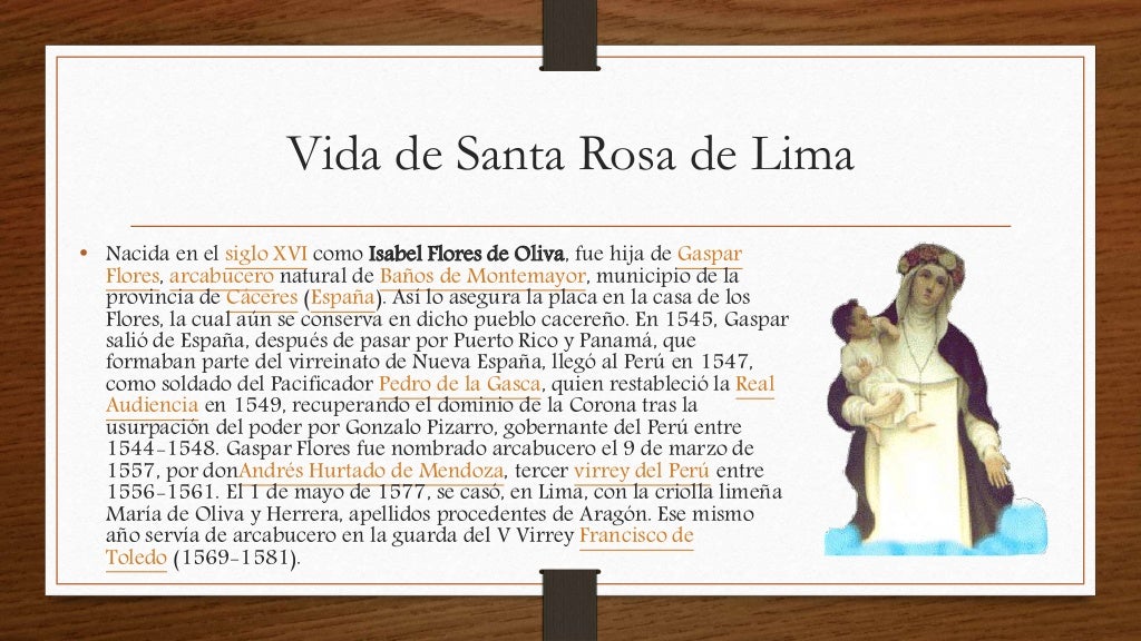 Santa Rosa de Lima Santa Rosa de Lima