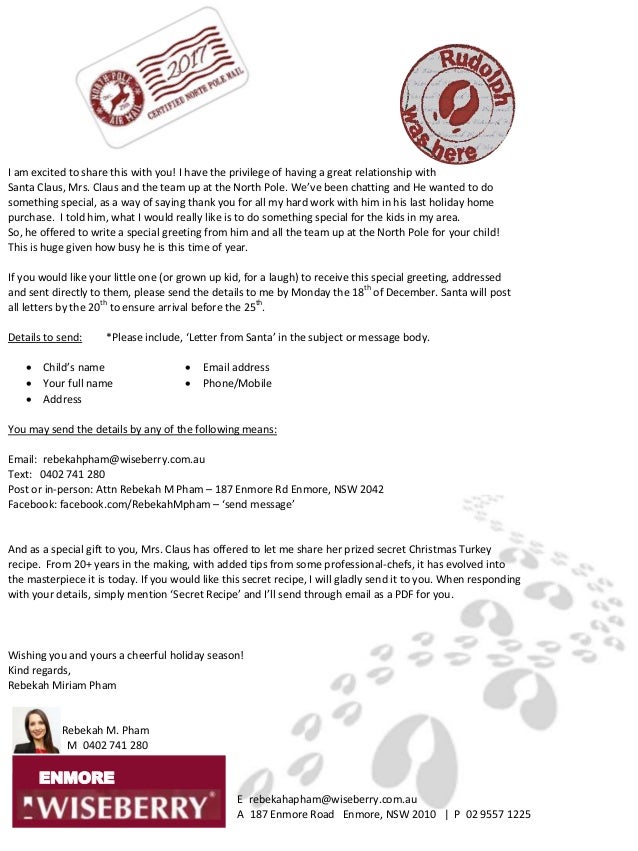 Santa S Invite