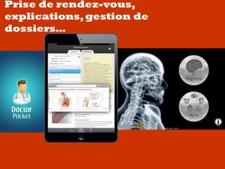 Prise de rendez-vous,
explications,gestion de
dossiers…
 
