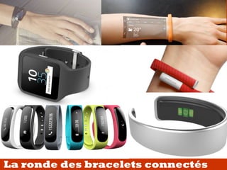 La ronde des bracelets connectés
 
