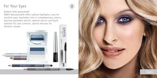 Sante Organic Cosmetics Brochure