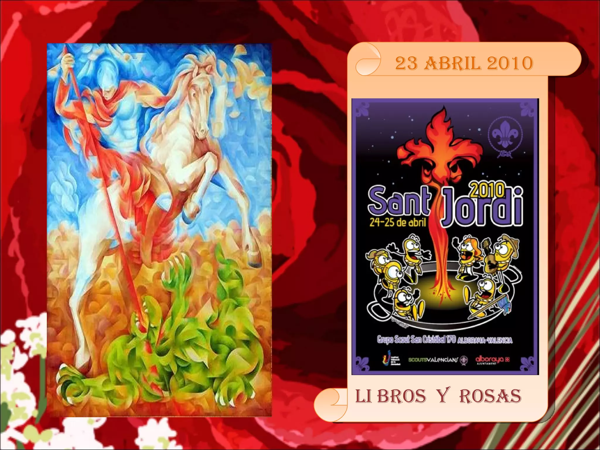 LI BROS Y ROSAS 23 abril 2010