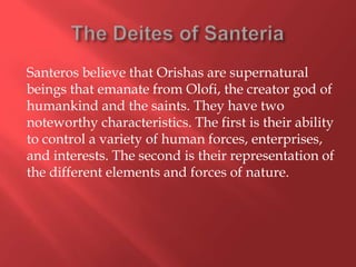 What Is Santeria?