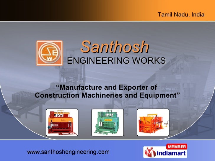 Hydraulic Concrete Hollow Block Machine Mobile Concrete Mixer Tamil