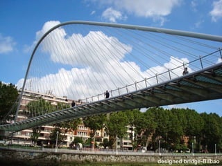designed bridge-Bilbao 