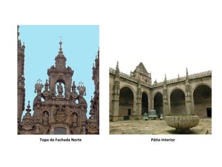 Topo da Fachada Norte Pátio Interior 