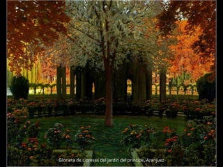 Glorieta de cipreses del jardín del príncipe, Aranjuez
 