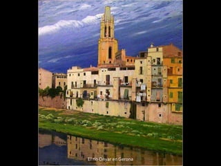 El río Onyar en Gerona
 