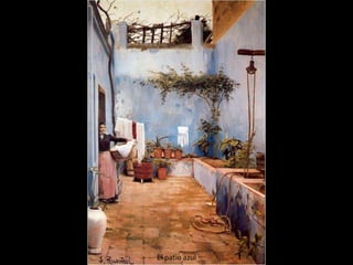 El patio azul
 