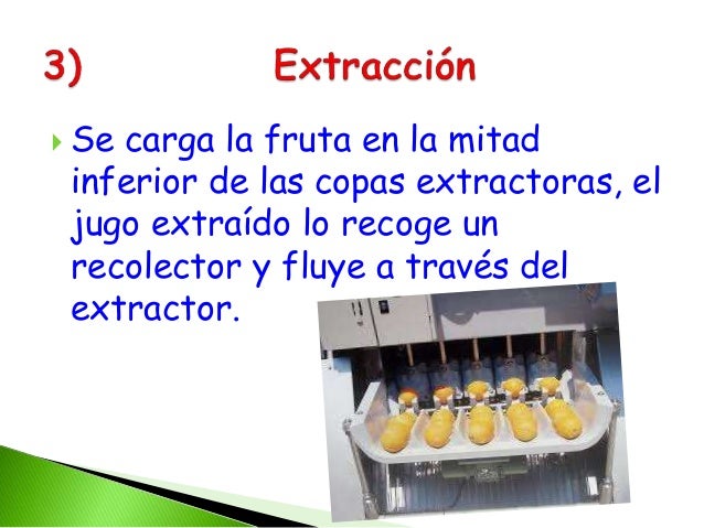 Santi desafio circuito productivo de la naranja