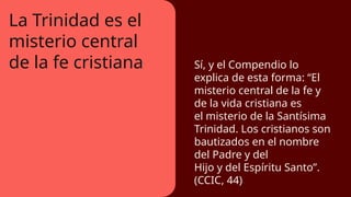 Claves para Comprender el Dogma de la Santísima Trinidad en la Fe ...