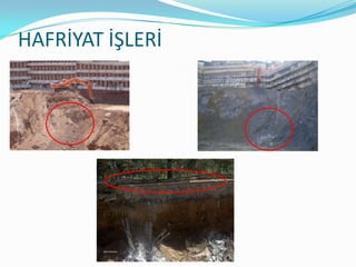 HAFRİYAT İŞLERİ
 