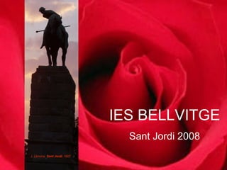 J. Llimona,  Sant Jordi , 1907 IES BELLVITGE Sant Jordi 2008 