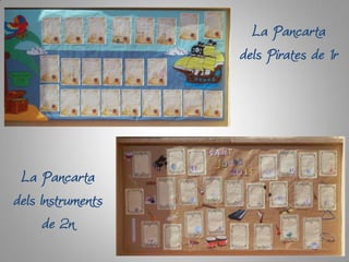 La Pancarta
dels Pirates de 1r
La Pancarta
dels Instruments
de 2n
 