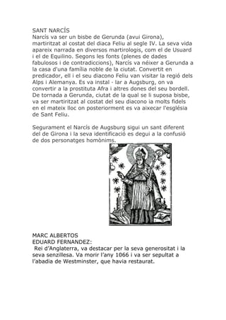 Sant narcís