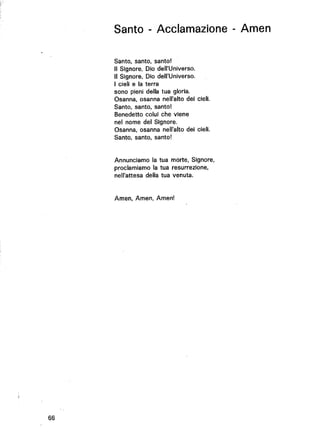 Santo - gen verde - e' bello lodarti