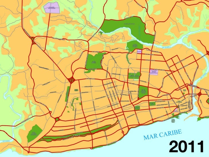 Santo Domingo Urbanización y Evolución de sus Avenidas 1900 2011