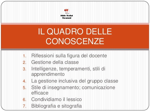 Modelli Di Gestione Della Classe Kounin Glasser Jones