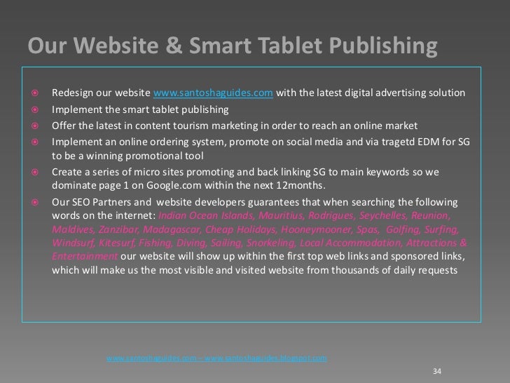Online publishing business plan